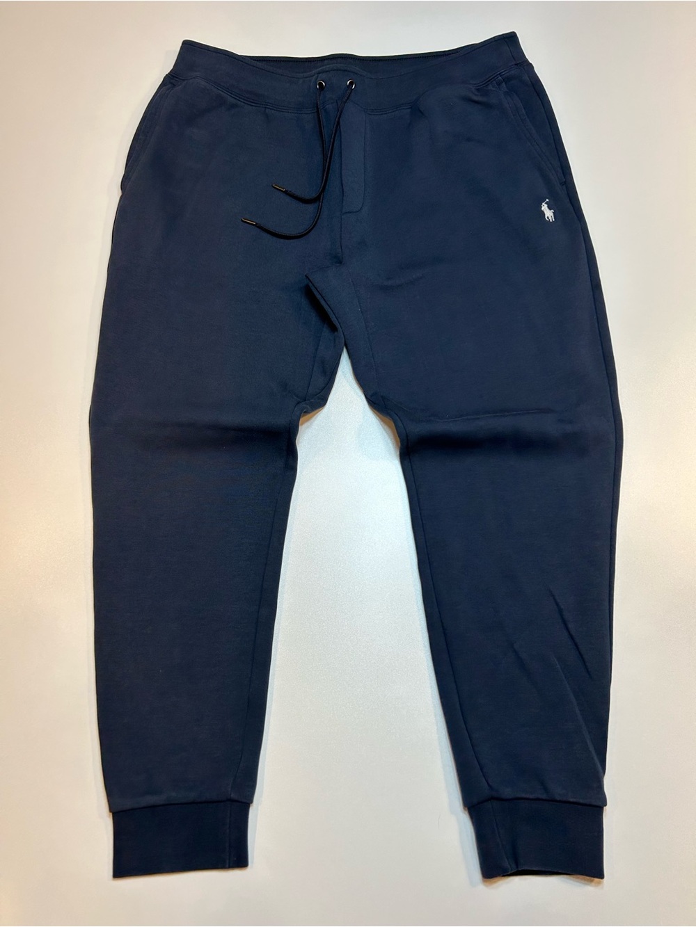 Polo Ralph Lauren Men’s Fleece Jogger Pant Navy Blue Pony Logo Athletic Sweat